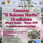 concorso BALCONE FIORITO 2013 manifesto