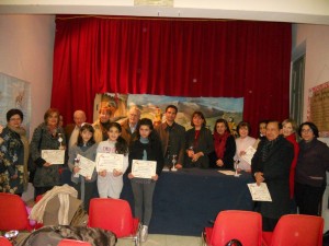 Foto premiazione 8' ed Premio di Poesia San Valentino